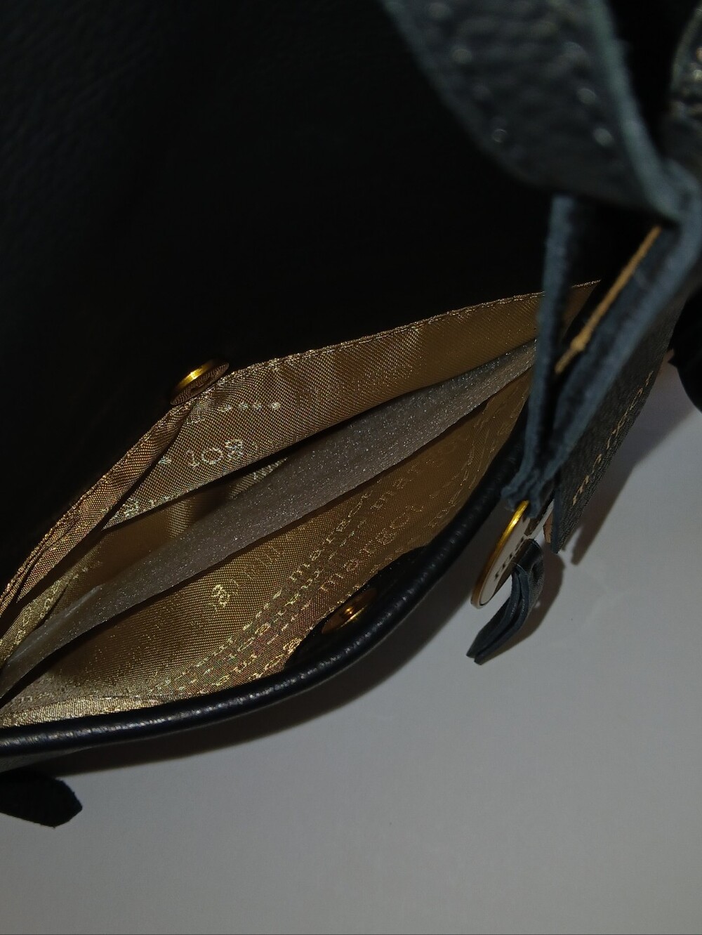 margot Genuine Leather Camille Backpack, Black, Small - Picture 7 of 13